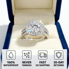 🚨 Only Today: 90% OFF |The Flawless $10k Illusion Ring | VVS1 Lab-Grown Diamond (Tarnish-Free)