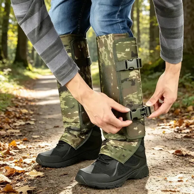 50%OFF 🔥Heavy Duty Waterproof Leg Gaiters for Hiking & Hunting, All-Terrain Tear-Resistant Protective Boot Covers