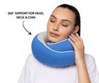 50%OFF 🔥The Ultimate Ergonomic Travel Pillow for Neck Pain Relief – Adjustable Wrap-Around Design