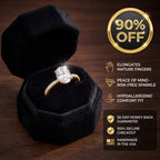 🔥 90% OFF TODAY:  The Radiant 4.50-Carat Premium Diamond Simulant Ring - 14K Gold Plated