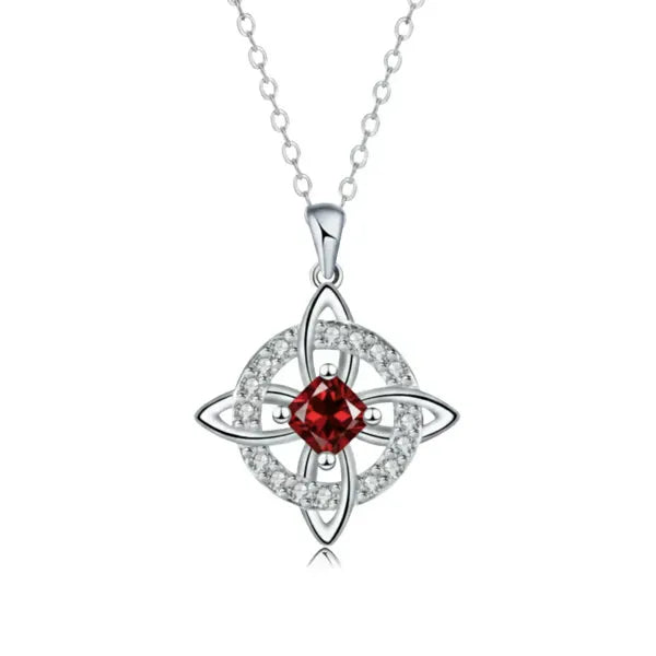 50% OFF🔥Mystical Birthstone Witches Knot Necklace🔮💞Protect Your Loved Ones