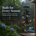 50%OFF 🔥Exquisite Hummingbird Wind Chimes Outdoor Garden Decor Hanging Ornament