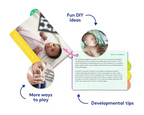 50%OFF 🔥Educational Baby Play Box: Wooden & Soft Sensory Toys for Vision & Motor Skills (0-12 Weeks+)