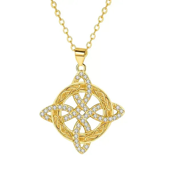 50% OFF🔥Mystical Birthstone Witches Knot Necklace🔮💞Protect Your Loved Ones