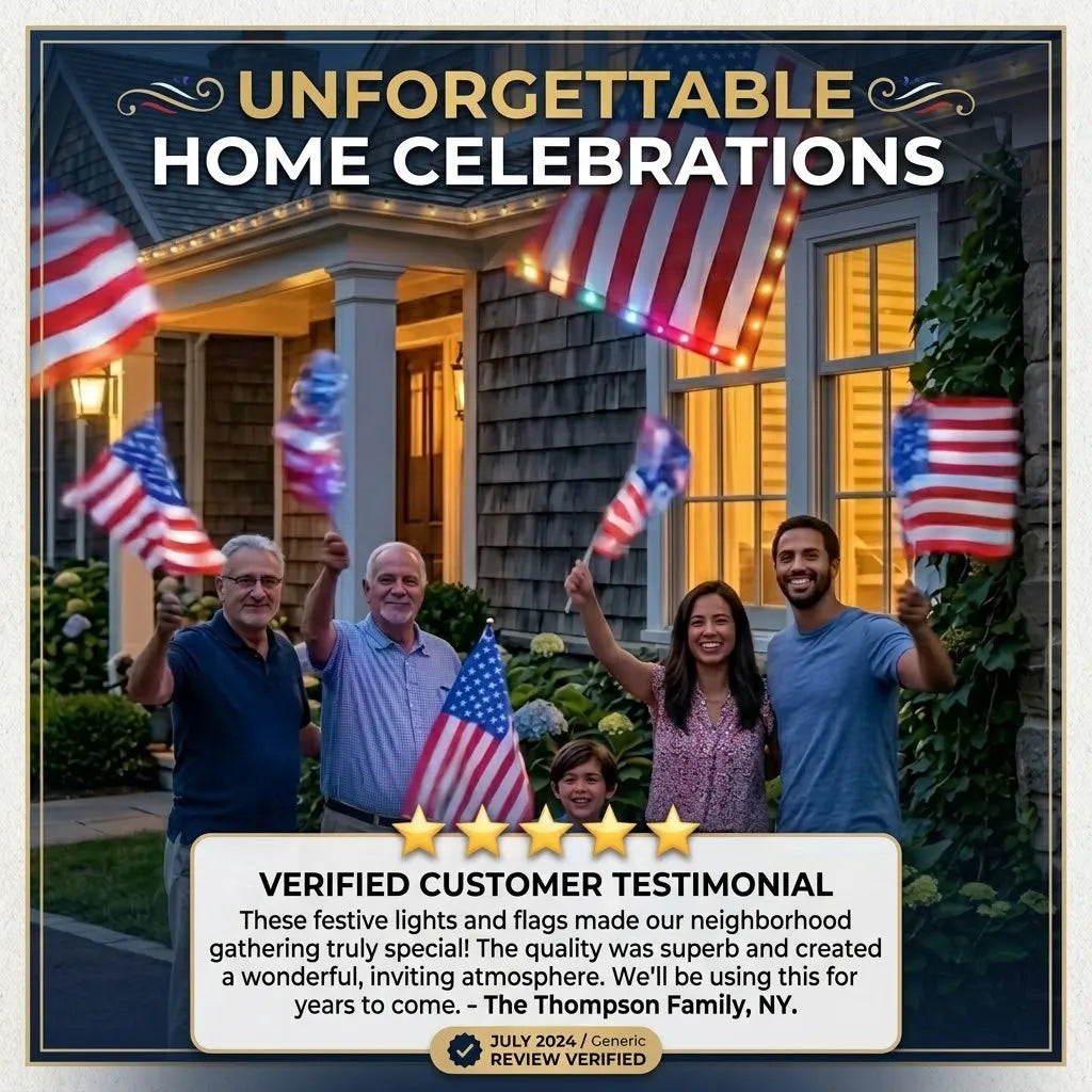 Last Day 50% OFF🔥 ： Illuminated 250th Anniversary USA Commemorative Flag - Premium LED Edition (3x5 Ft) -Bestseller