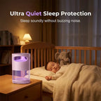 50%OFF 🔥🦟 UV Mosquito Killer Lamp – quiet, USB, chemical-free. 50K+ sold! 🔇🌙