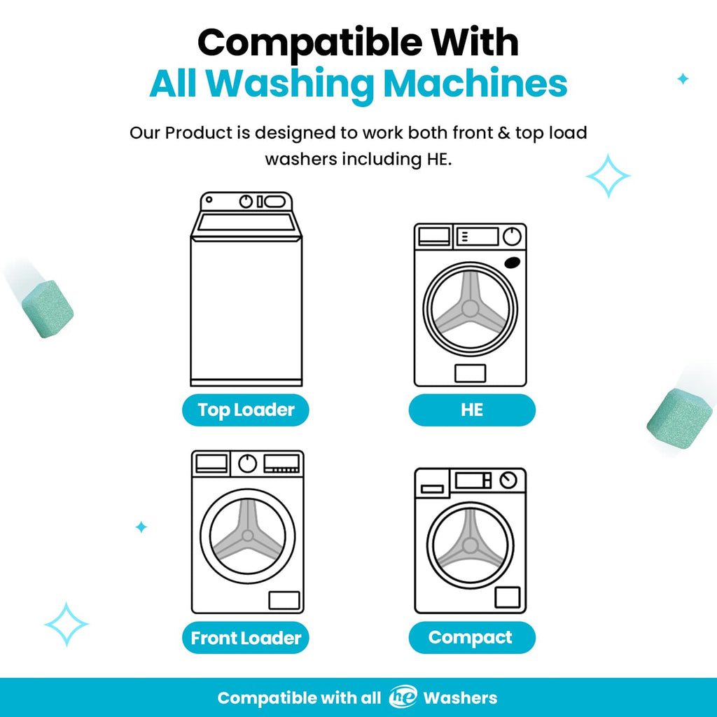 50%OFF 🔥Ultimate Washer Fix: Pet Odor & Hair Dissolving Tablets