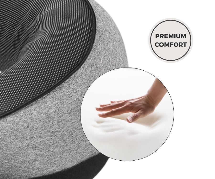 50%OFF 🔥The Ultimate Ergonomic Travel Pillow for Neck Pain Relief – Adjustable Wrap-Around Design