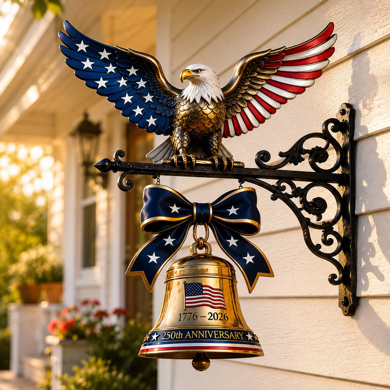 50%OFF 🔥🔔🔔 Ring in the Semiquincentennial: 1776-2026 "Spirit of Liberty" Eagle Bell