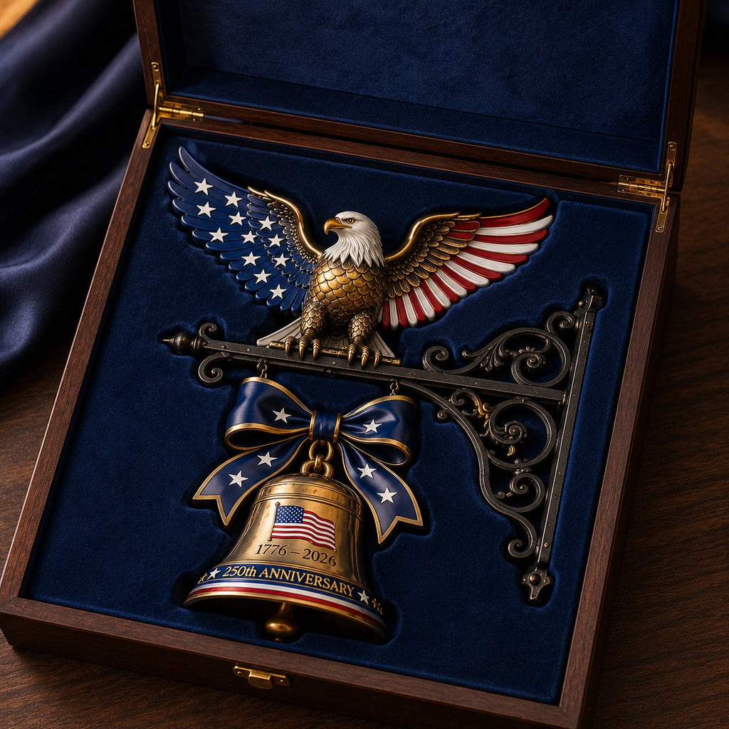 50%OFF 🔥🔔🔔 Ring in the Semiquincentennial: 1776-2026 "Spirit of Liberty" Eagle Bell