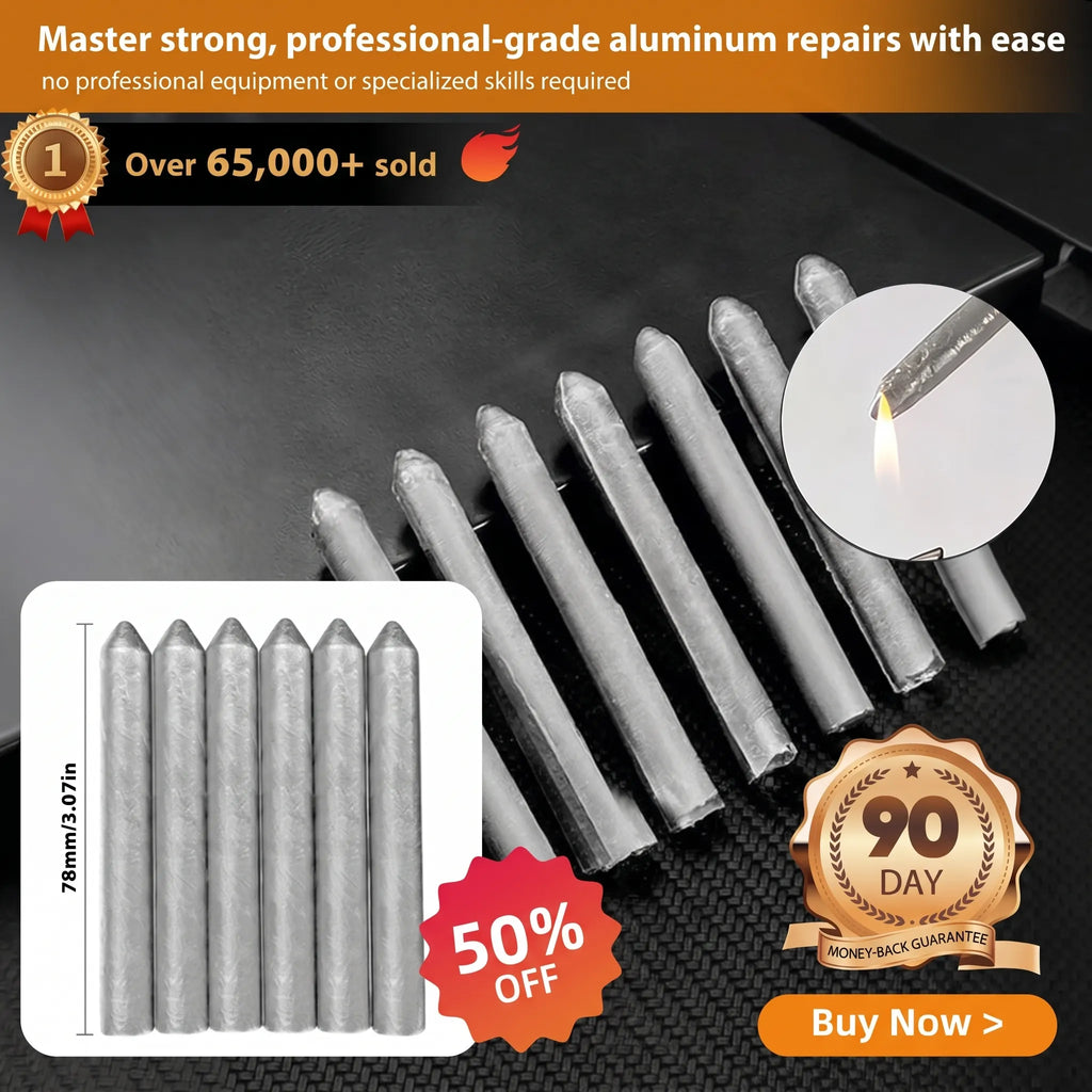 Master strong, professional-grade aluminum repairs with ease