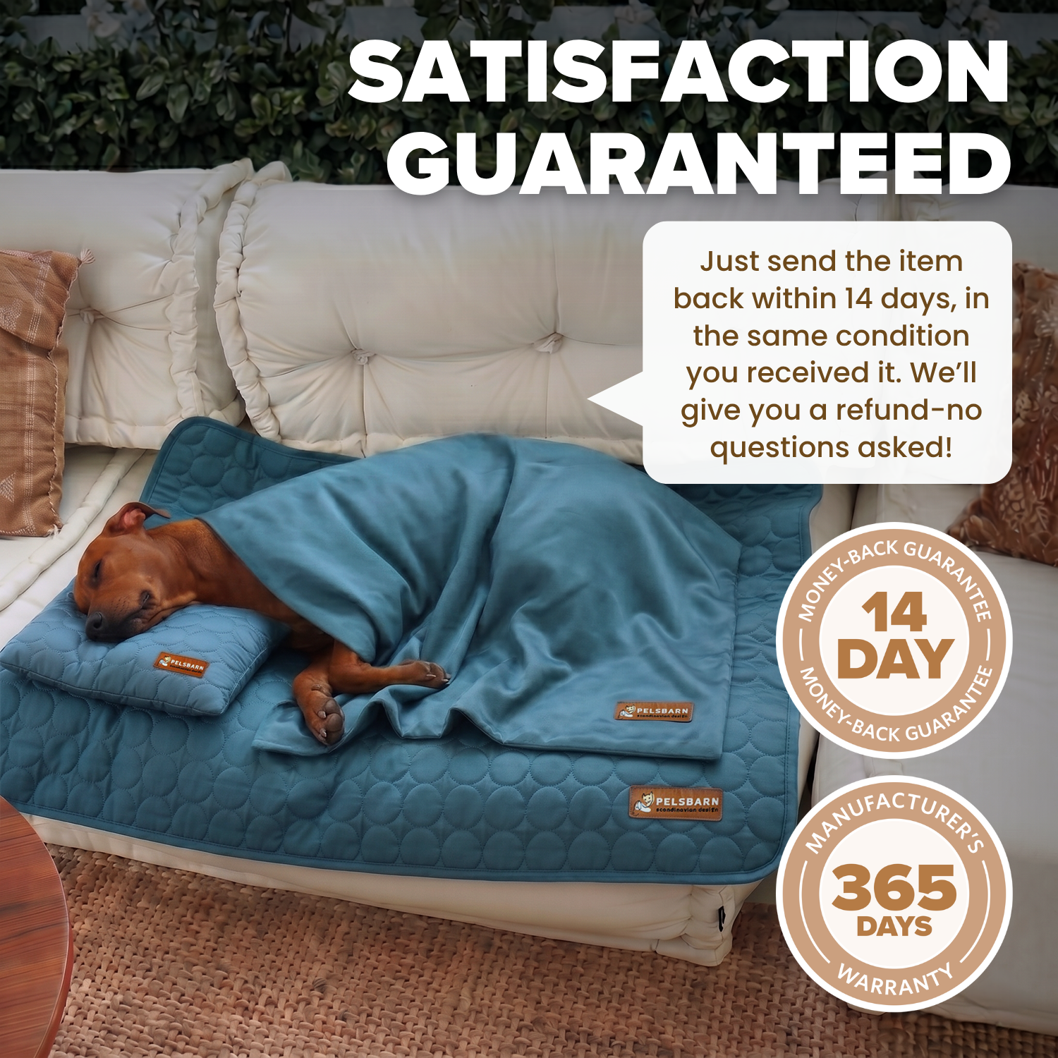 50%OFF 🔥3-in-1 Summer Pet Cooling Bed Set - Ice Silk Mat, Sheet & Pillow for Dogs