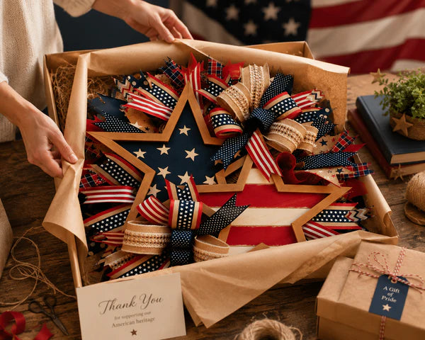 50%OFF 🔥🇺🇸Sentinels of Honor: 250th Anniversary Hand-Tied Wreath