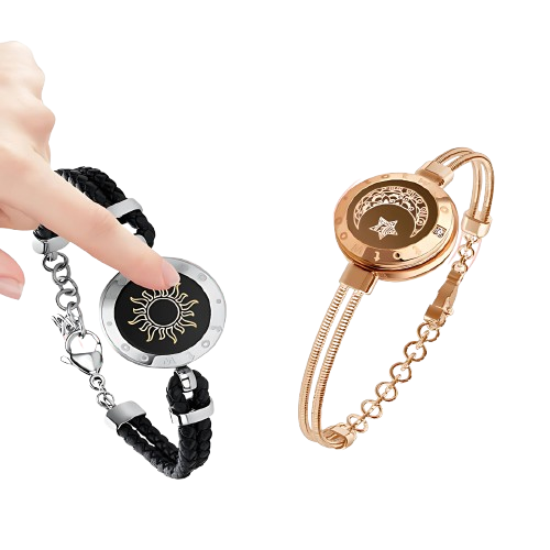 50%OFF 🔥Magnetic Sun and Moon Couples Bracelets - Long Distance Relationship Promise Jewelry Gift