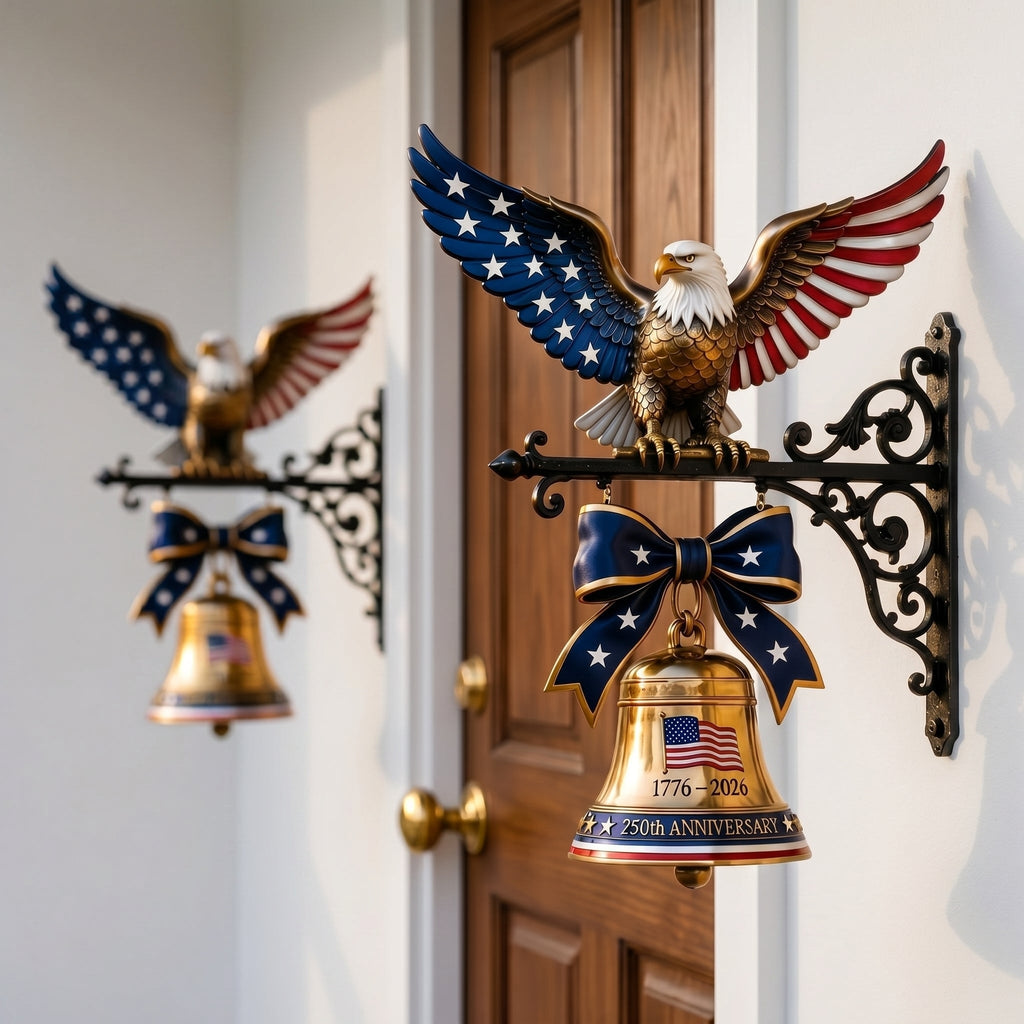50%OFF 🔥🔔🔔 Ring in the Semiquincentennial: 1776-2026 "Spirit of Liberty" Eagle Bell