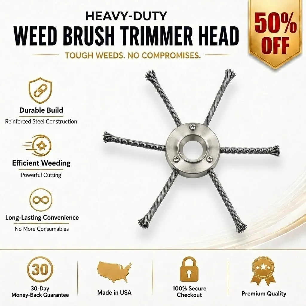 50% OFF🔥Upgrade your trimmer to professional-grade landscaping equipment.