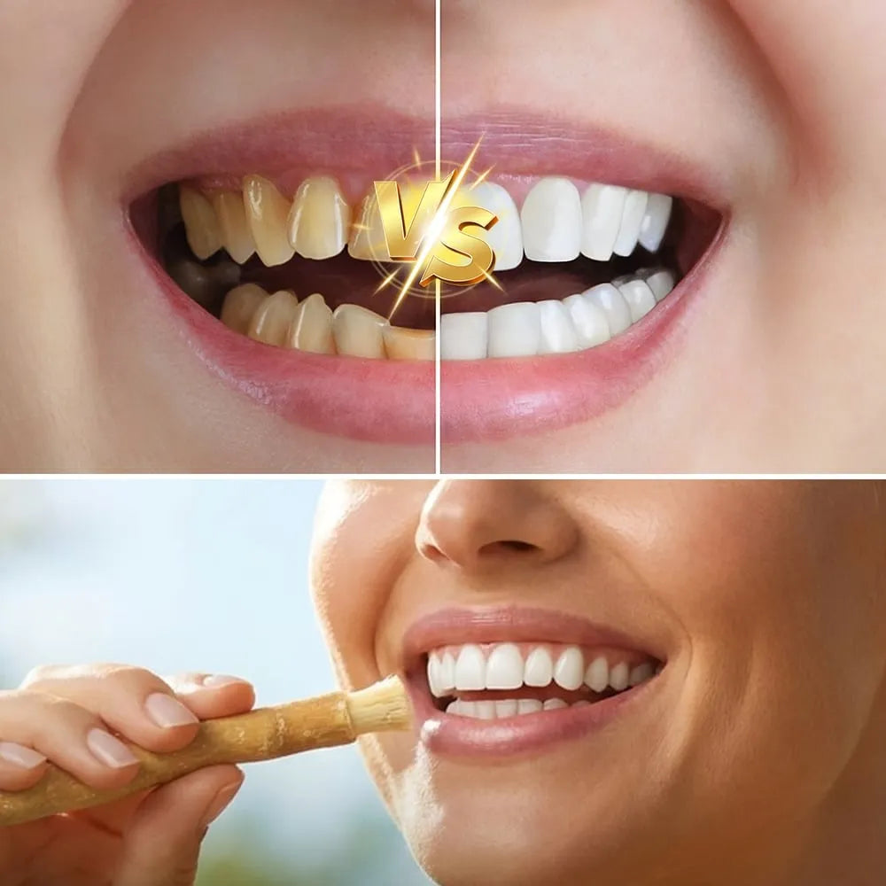 50%OFF 🔥Natural  Teeth Whitening Chew Stick - Traditional Chemical-Free Oral Care Brush