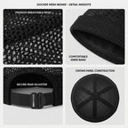 50% OFF🔥Men’s Breathable Brimless Docker Hat – Lightweight Mesh Skull Cap for Summer Outdoor Wear