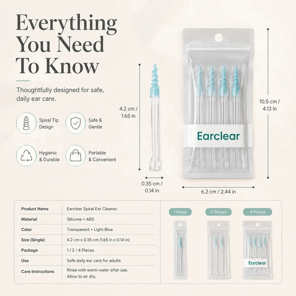 The Safer Way to Care for Your Ears Every Day.