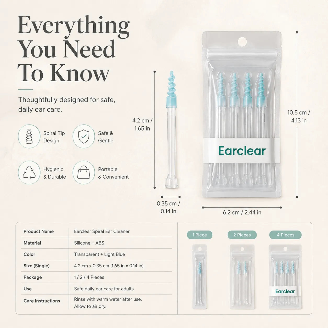 The Safer Way to Care for Your Ears Every Day.