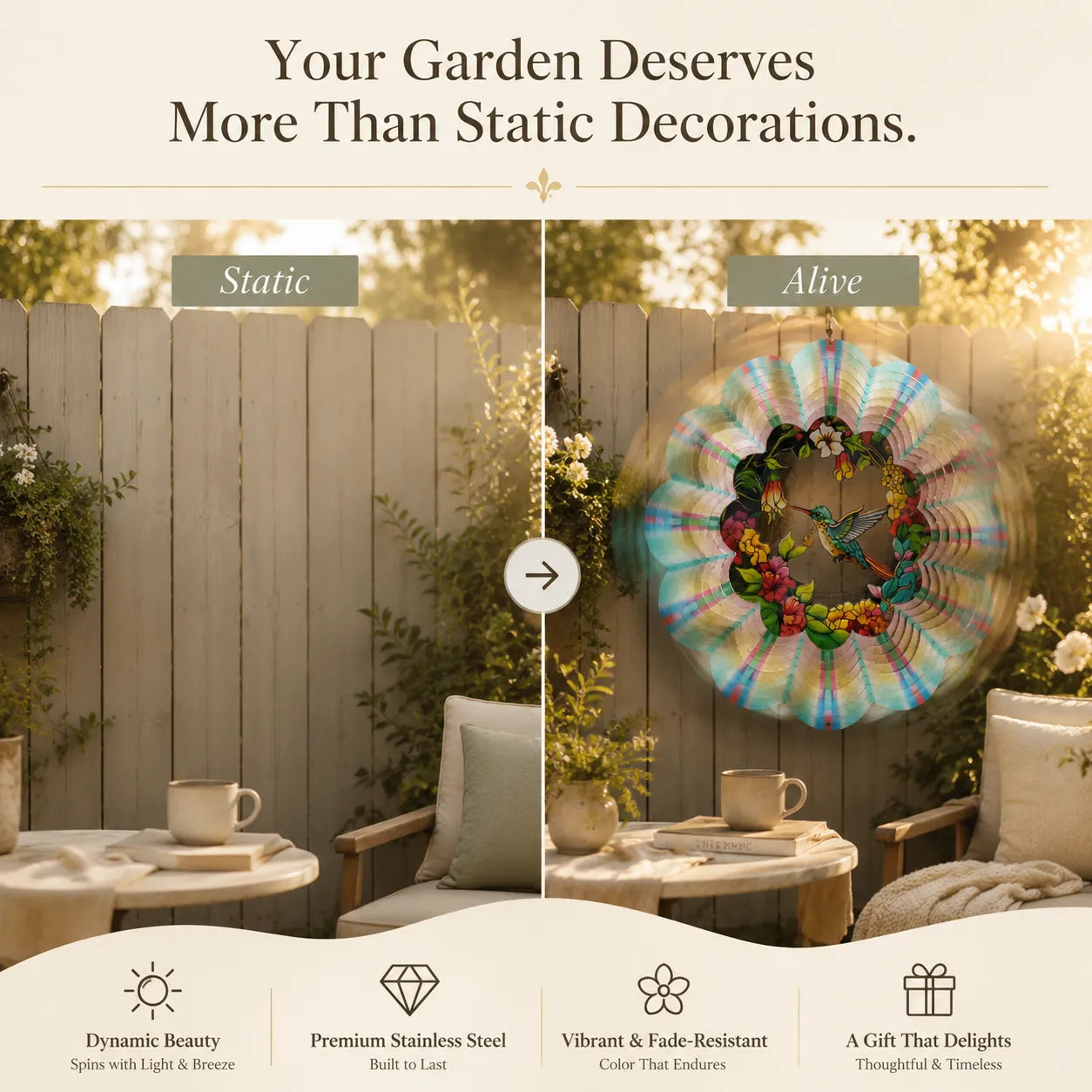 The Outdoor Decoration Everyone Stops To Admire.