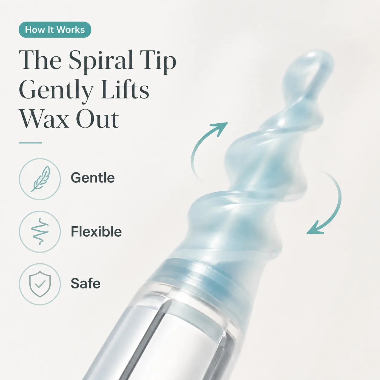 The Safer Way to Care for Your Ears Every Day.