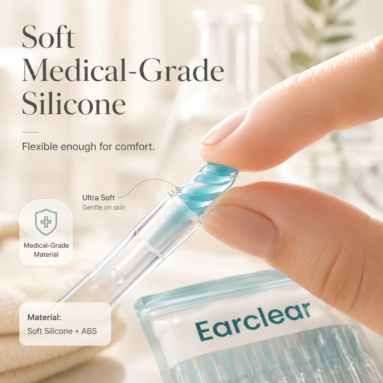 The Safer Way to Care for Your Ears Every Day.