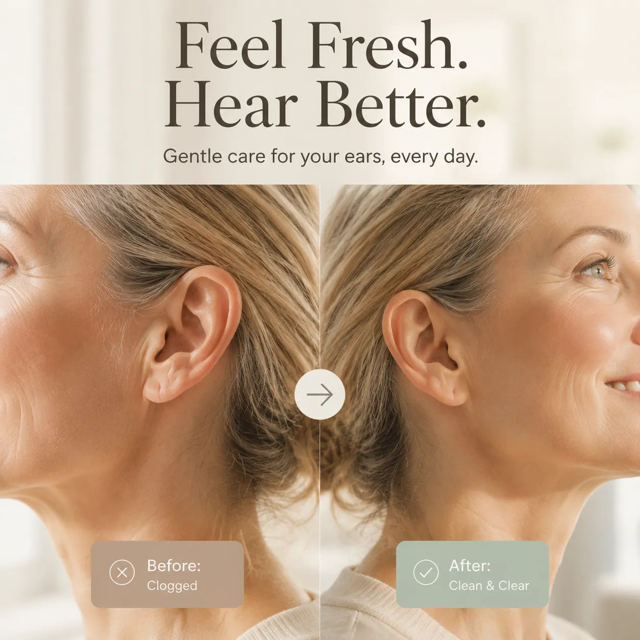 The Safer Way to Care for Your Ears Every Day.