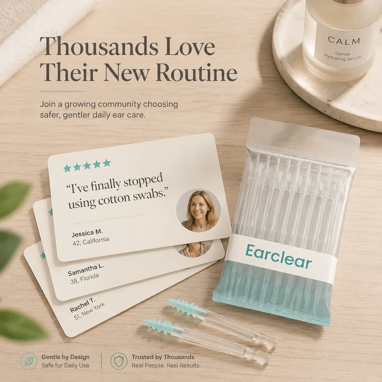 The Safer Way to Care for Your Ears Every Day.