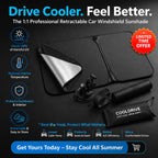 Keep Your Car Up to 35°F Cooler, Protect Your Dashboard, and Enjoy Instant Comfort Every Time You Get In.