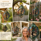 Transform your garden into a peaceful retreat with mesmerizing motion and radiant color.