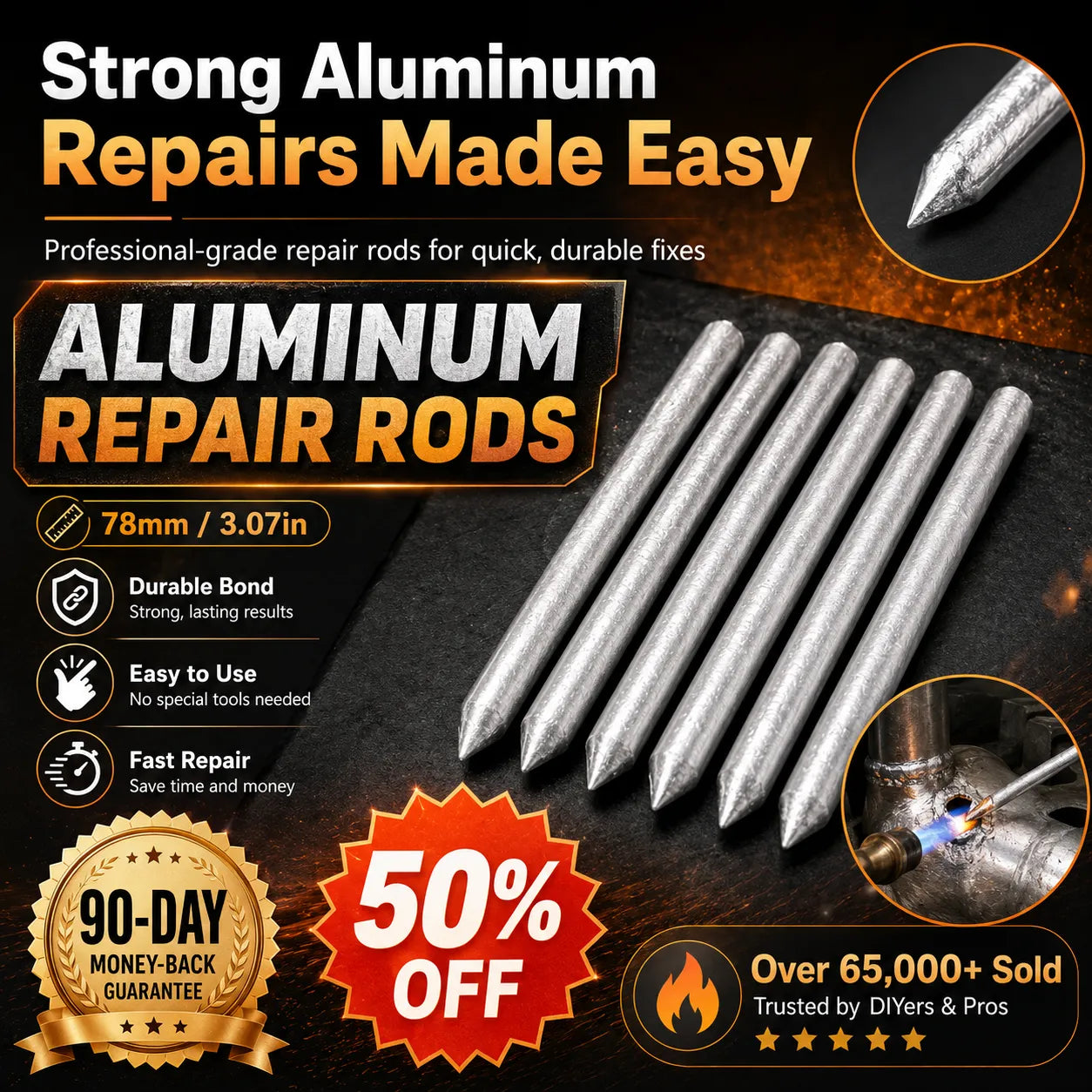 50% OFF🔥Master strong, professional-grade aluminum repairs with ease