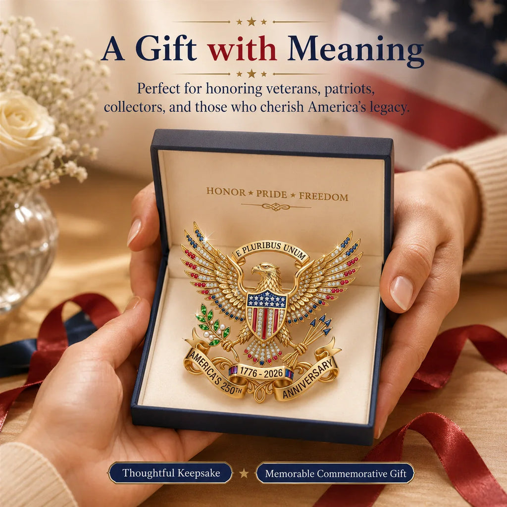 50%OFF 🔥US 250th Anniversary Brooch Pin