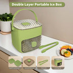 50%OFF 🔥Portable Household Layer Ice Cube with Storage Bin ＆ Lid