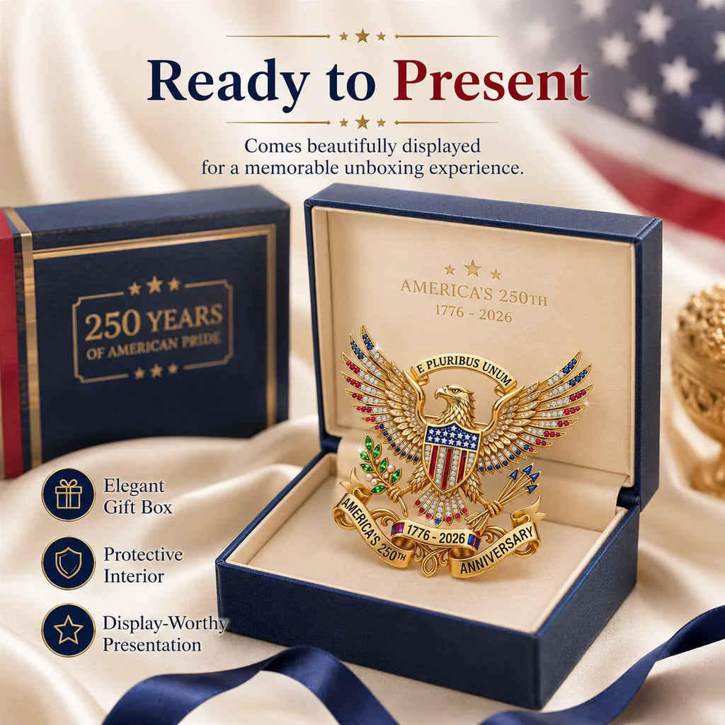 50%OFF 🔥US 250th Anniversary Brooch Pin