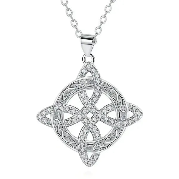 Mystical Birthstone Witches Knot Necklace🔮💞Protect Your Loved Ones