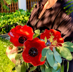 💖🎁 50% Off--🎁Handmade Metal Flower Garden Stake🐦
