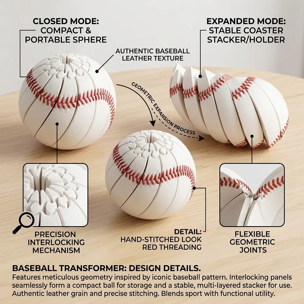 ⚾Last Day 50% OFF - Baseball Fidget Ball Toy