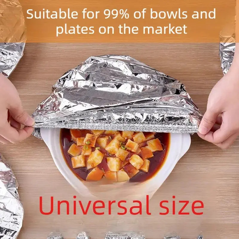 50%OFF 🍲🔥 Home dining table & food container aluminum foil heat-retaining cover