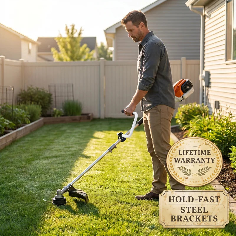 The Back-Saving Weed Eater Grip