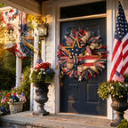 50%OFF 🔥🇺🇸Sentinels of Honor: 250th Anniversary Hand-Tied Wreath