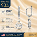 🔥 LAST DAY 90% OFF:1-Carat "Dancing" Moissanite Earrings – The Pure S925 Comfort & Sparkle You Deserve💎